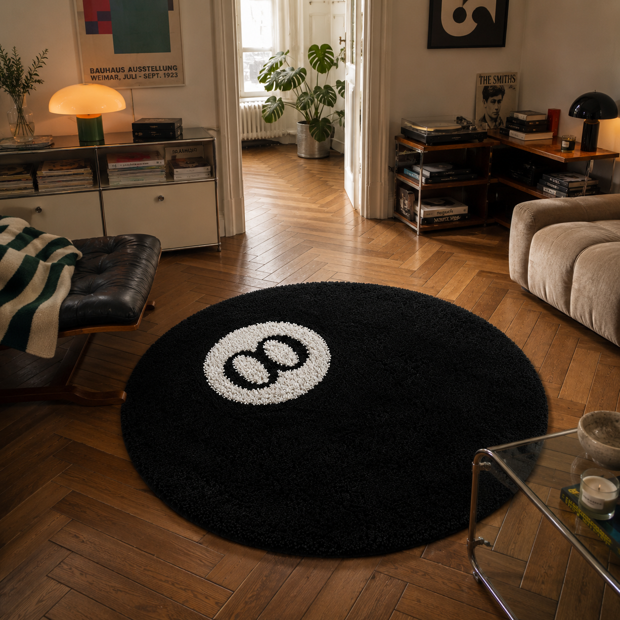 8 Ball Indoor Rug