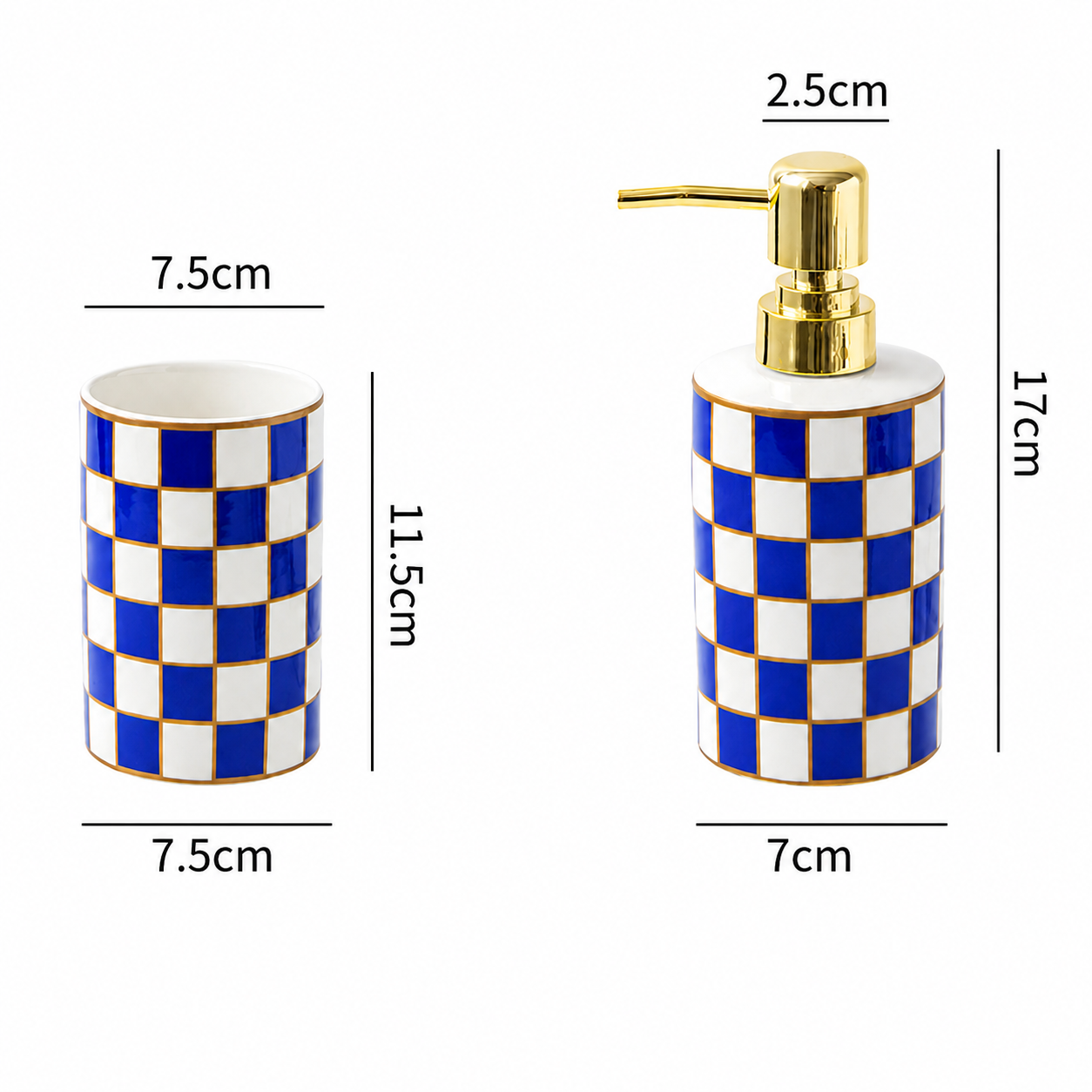 Check Mate Bathroom Set