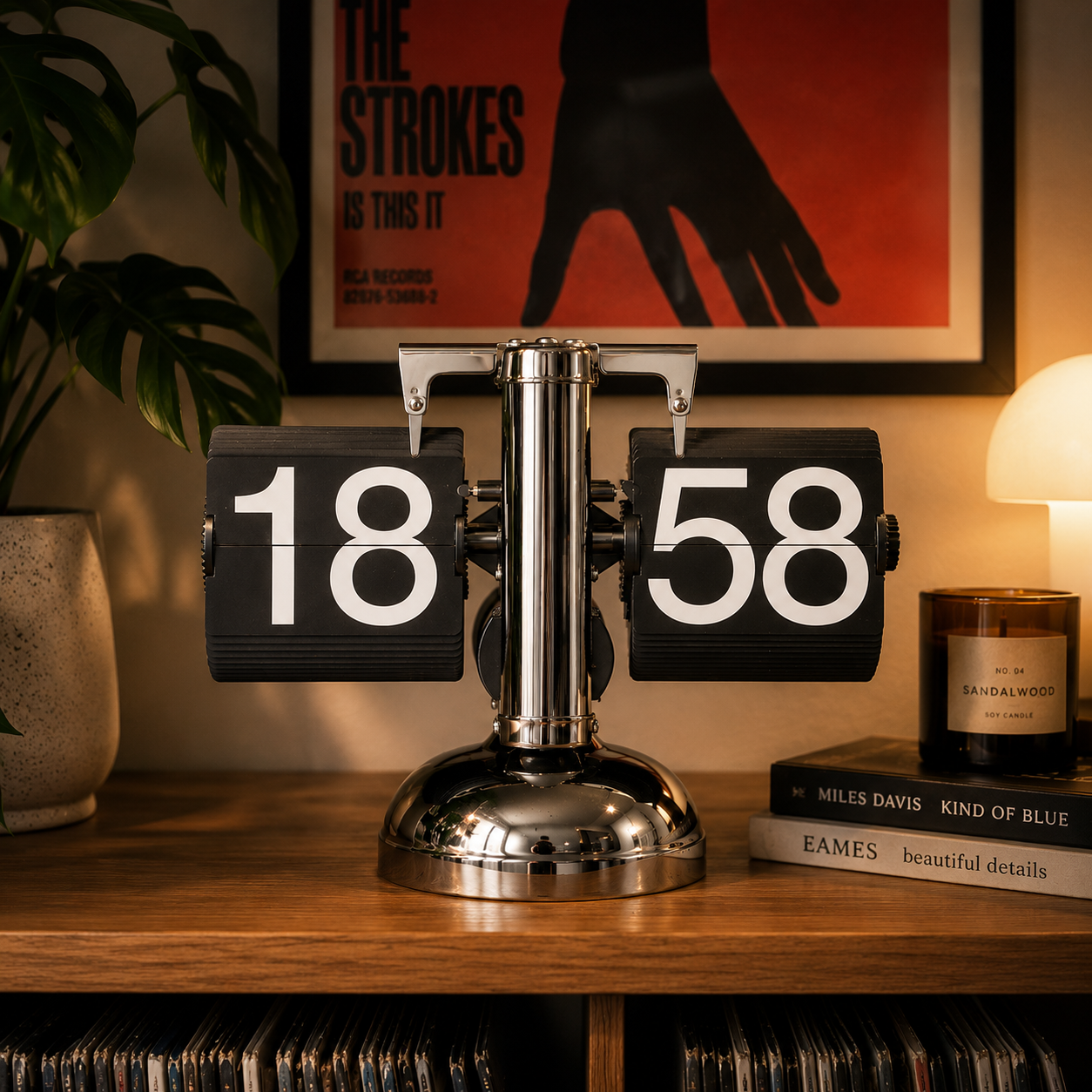 Vintage Style Flip Clock