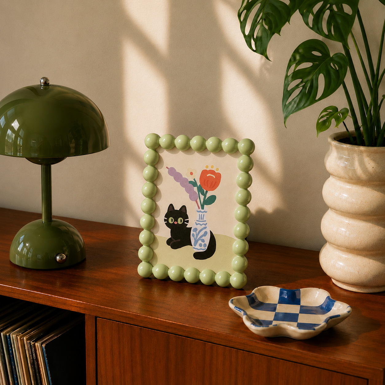 Beaded Photo Frame (4 Colours)
