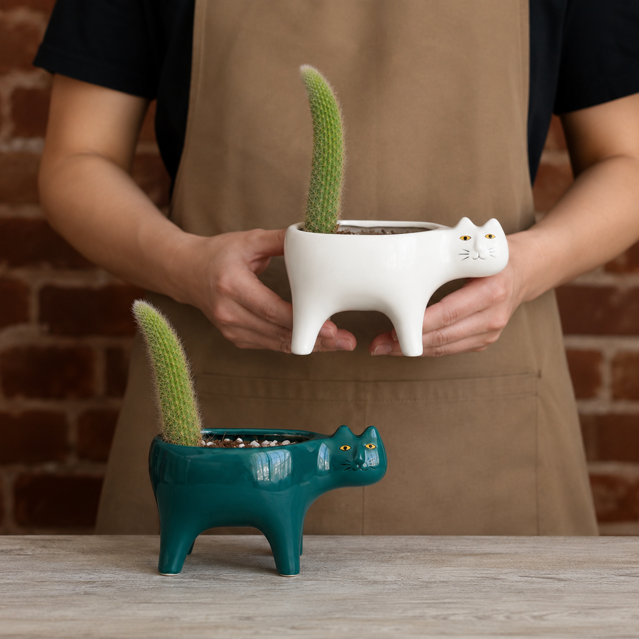 Neko Cat Planter