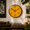 Golden Hour Wall Clock