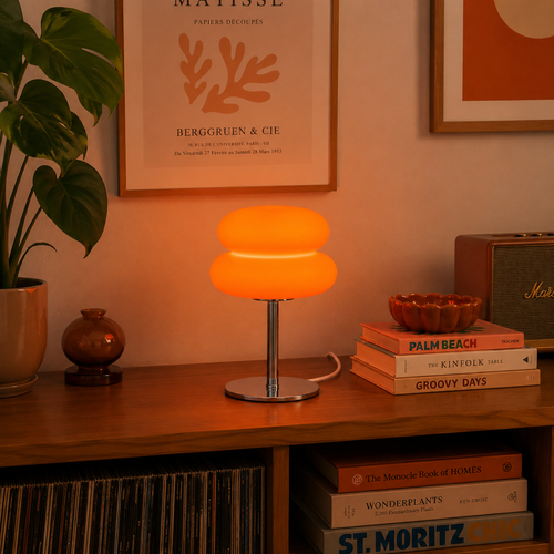 Bauhaus Table Lamp - Orange