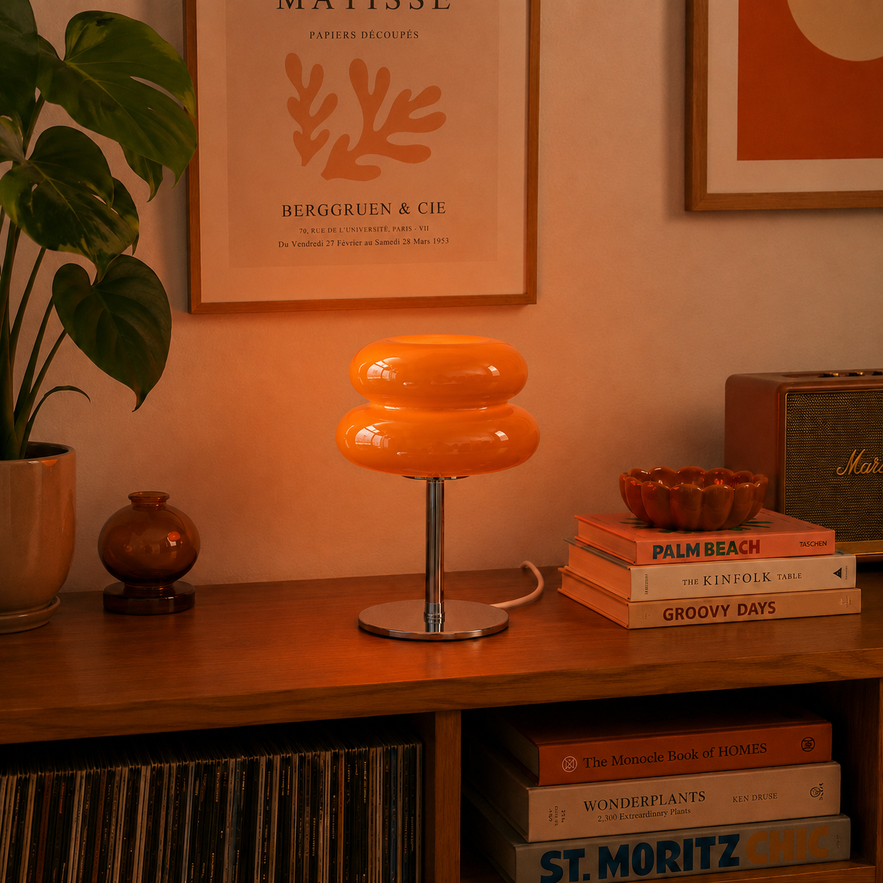 Halo Table Lamp - Orange