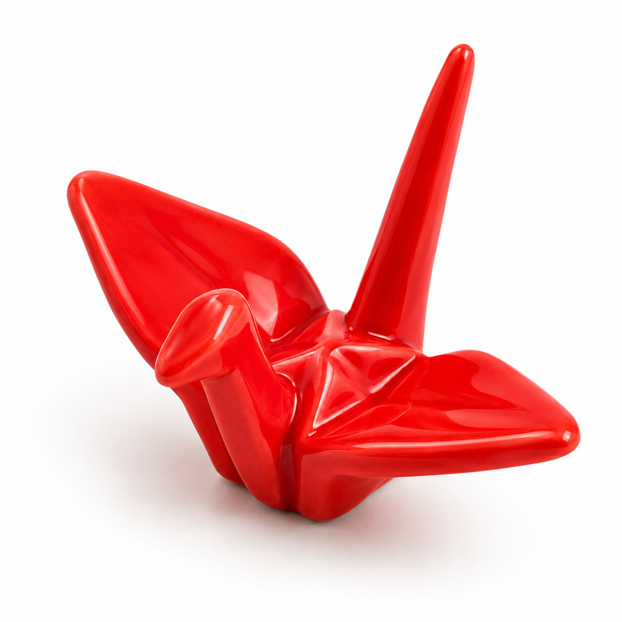 Paper Crane Ceramic Chopstick Rest