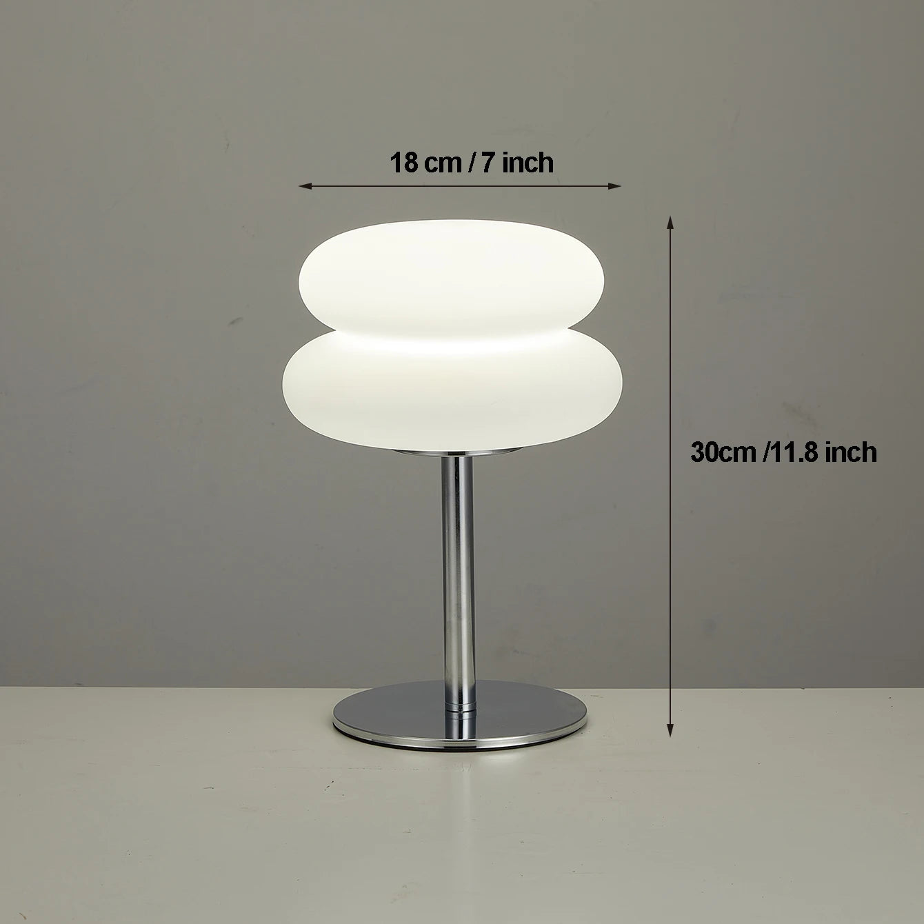 Bauhaus Table Lamp - White