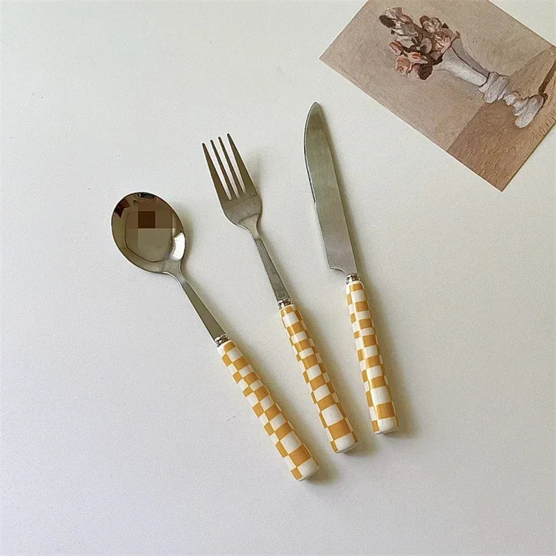 Checkmate Cutlery Set
