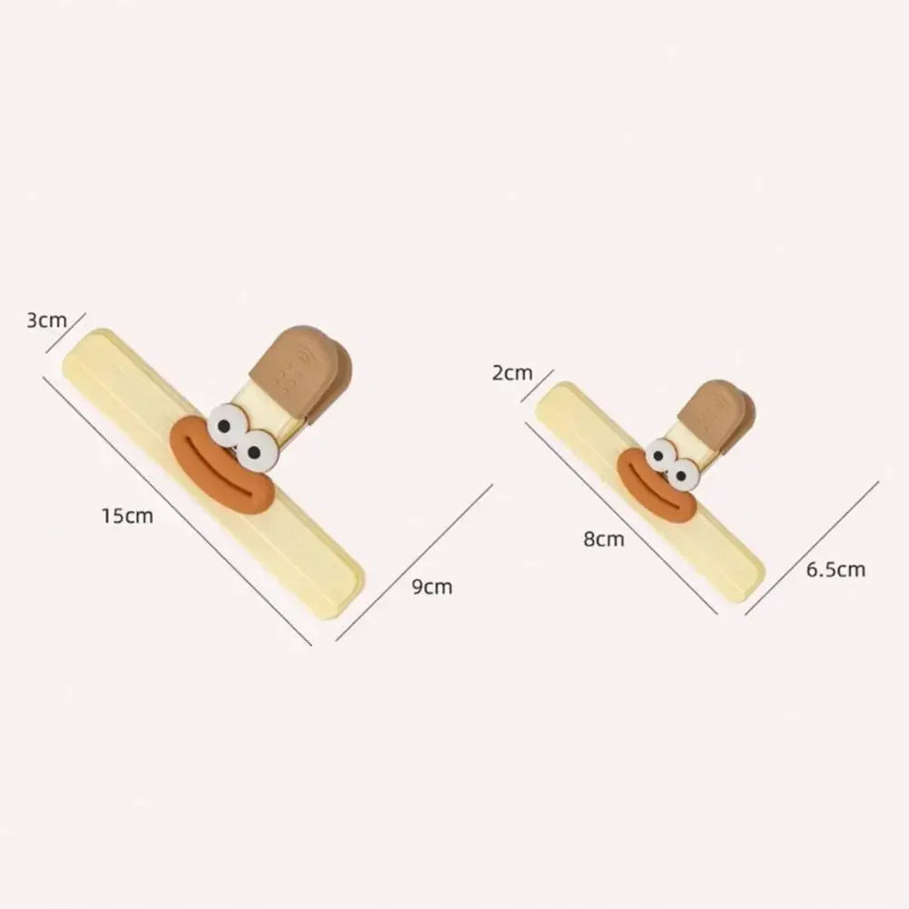 Happy Chappy Bag Clips (3 piece)