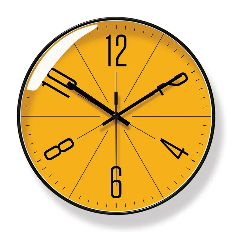 Golden Hour Wall Clock