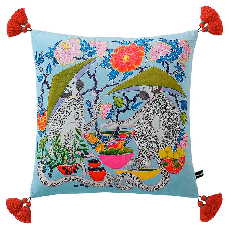 Wild Folk Cushion Cover