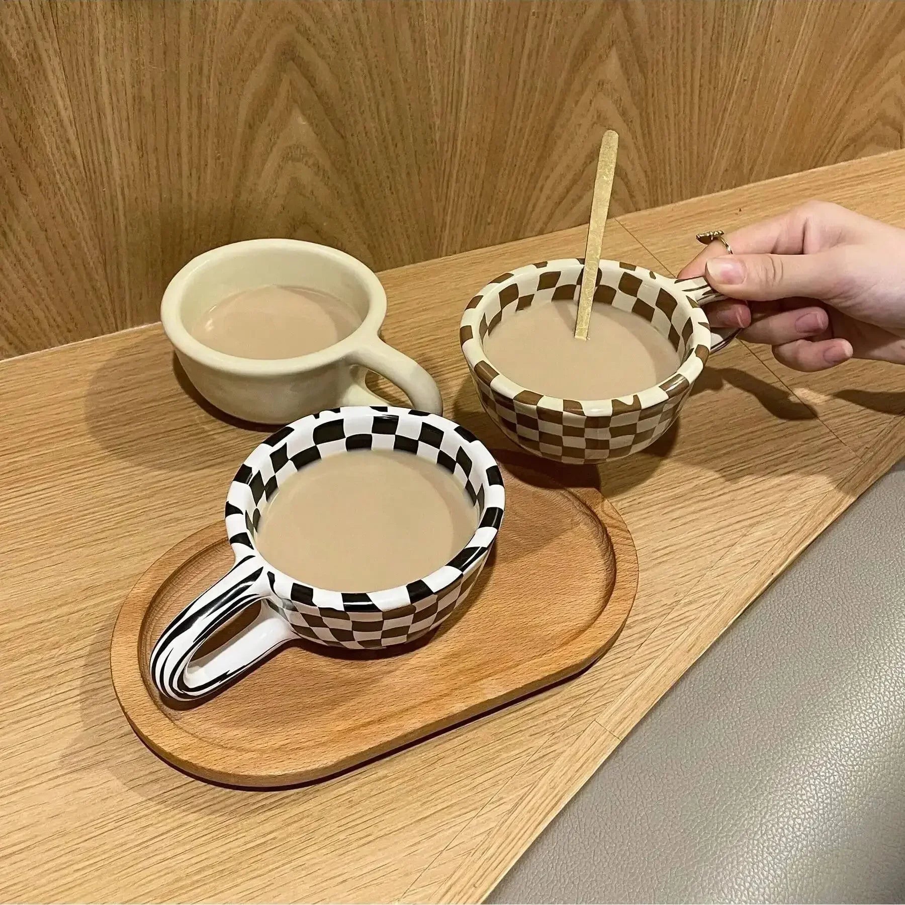 Checkerboard Mug (3 colours)