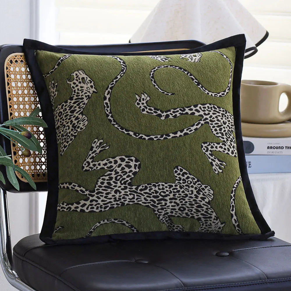 Wild Leopard Cushion Cover