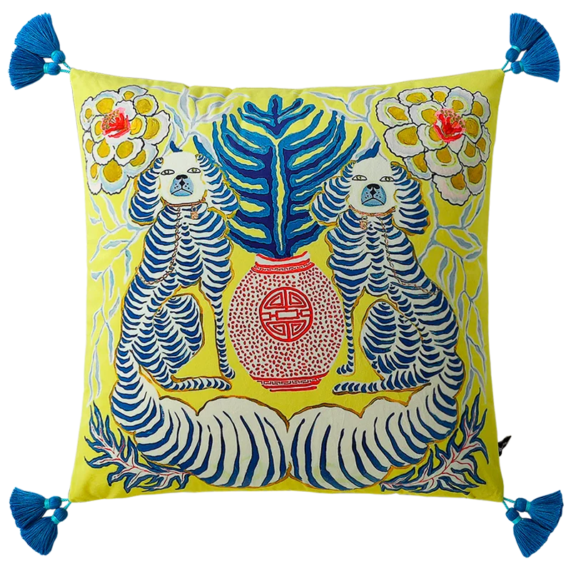 Wild Folk Cushion Cover