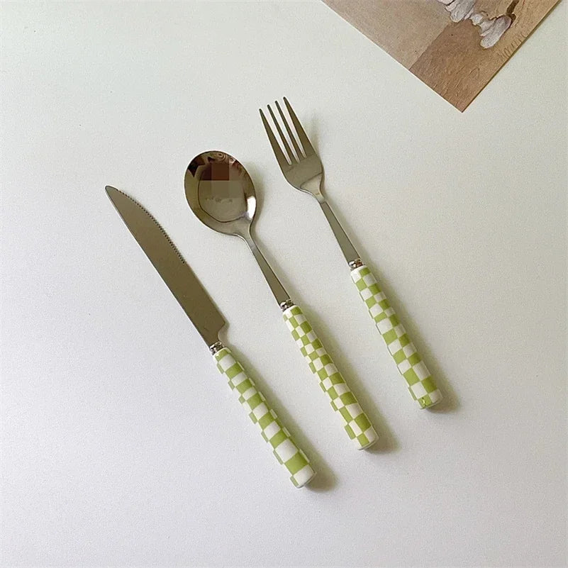 Checkmate Cutlery Set