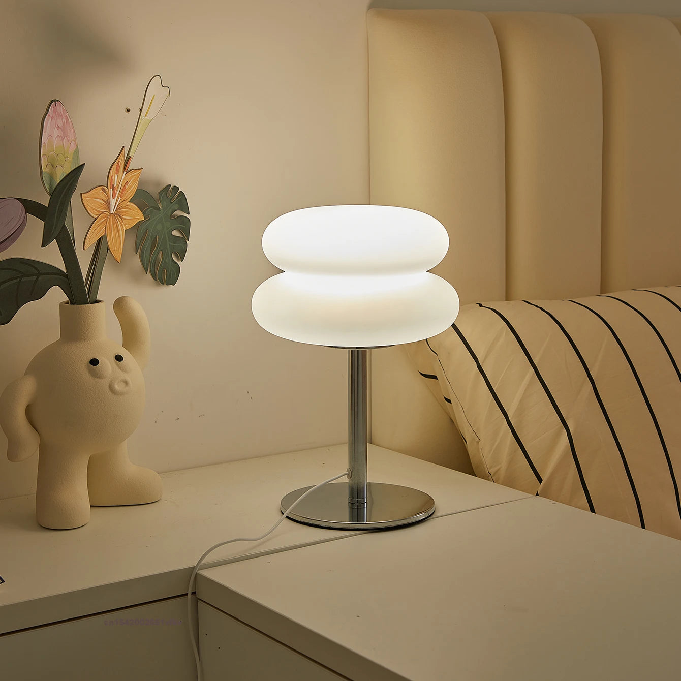 Bauhaus Table Lamp - White