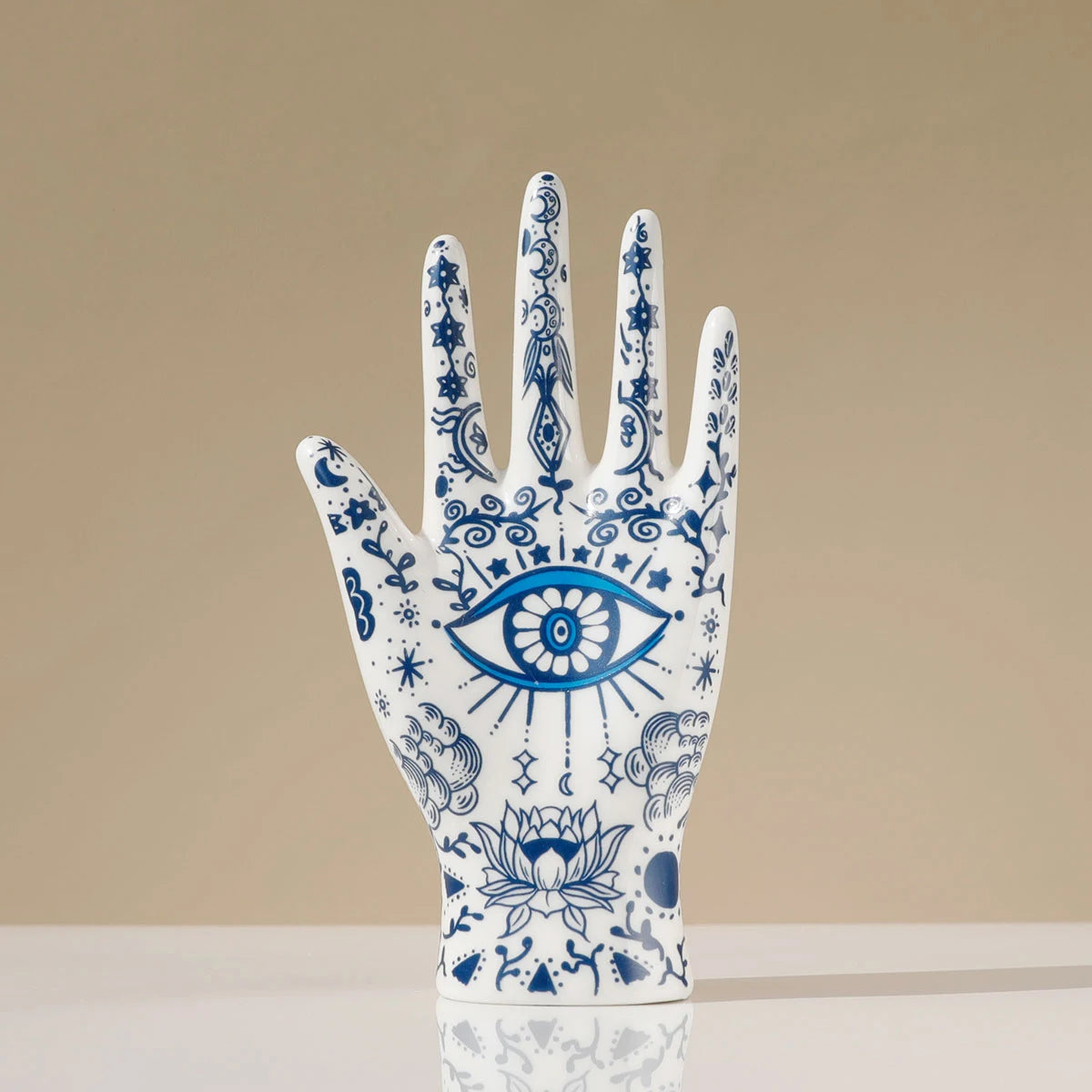 Mystic Eye Ceramic Hand