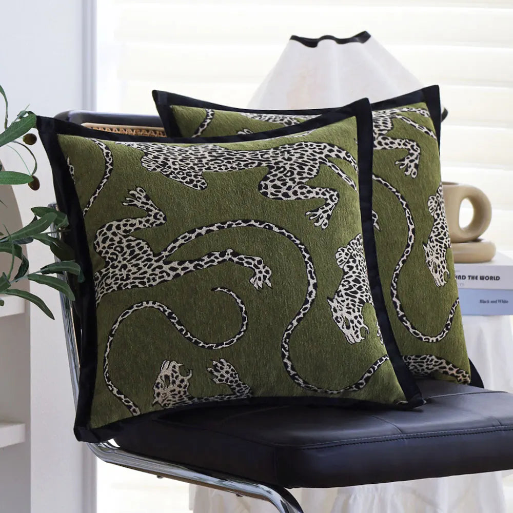 Wild Leopard Cushion Cover