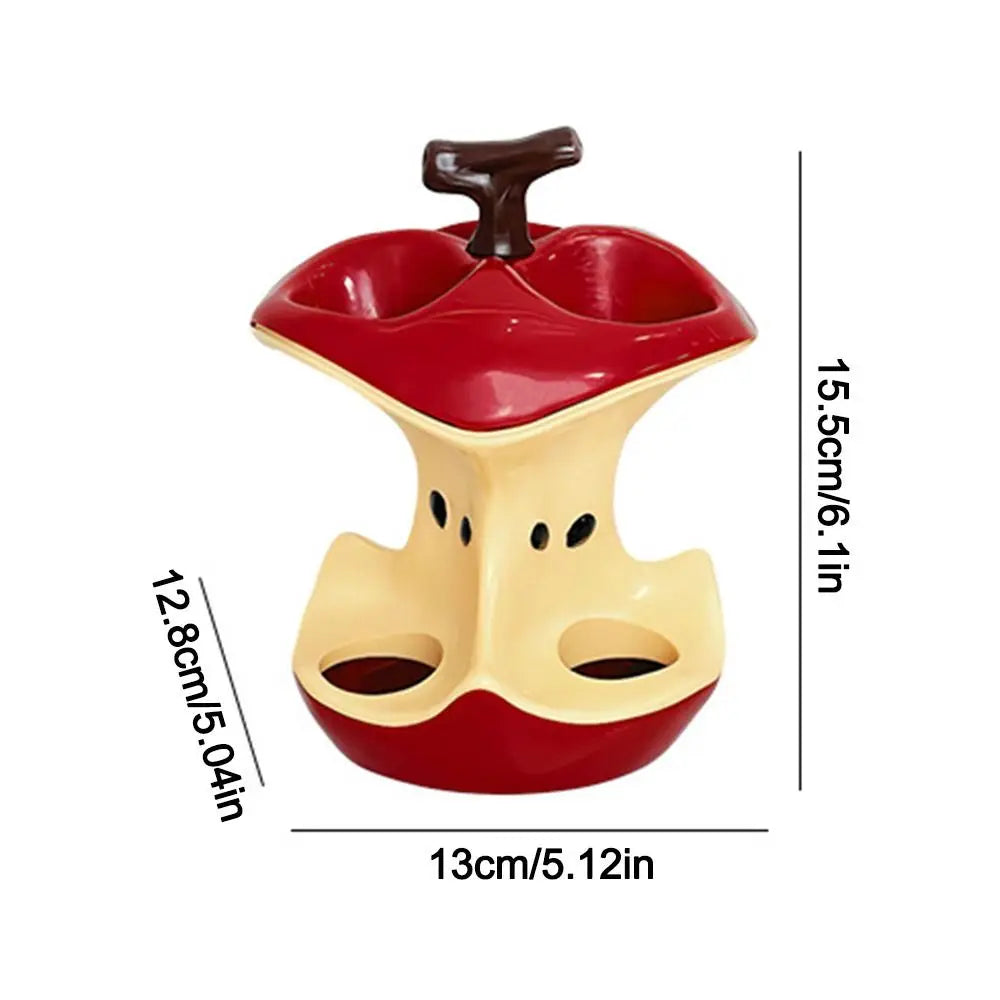 Apple Core Toothbrush Holder