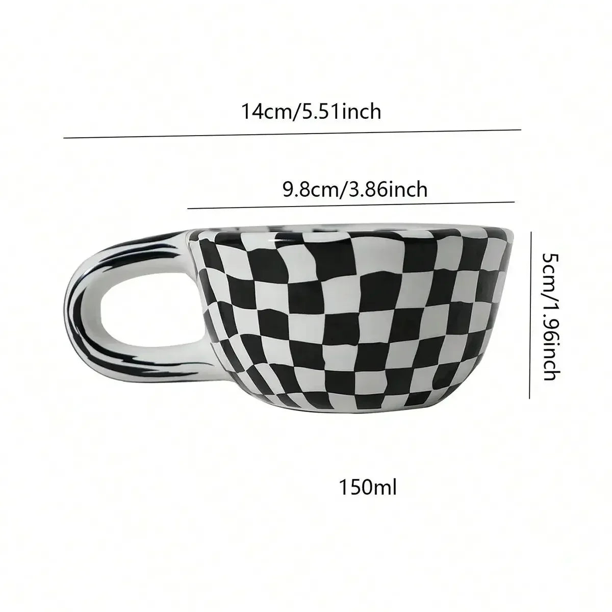 Checkerboard Mug (3 colours)