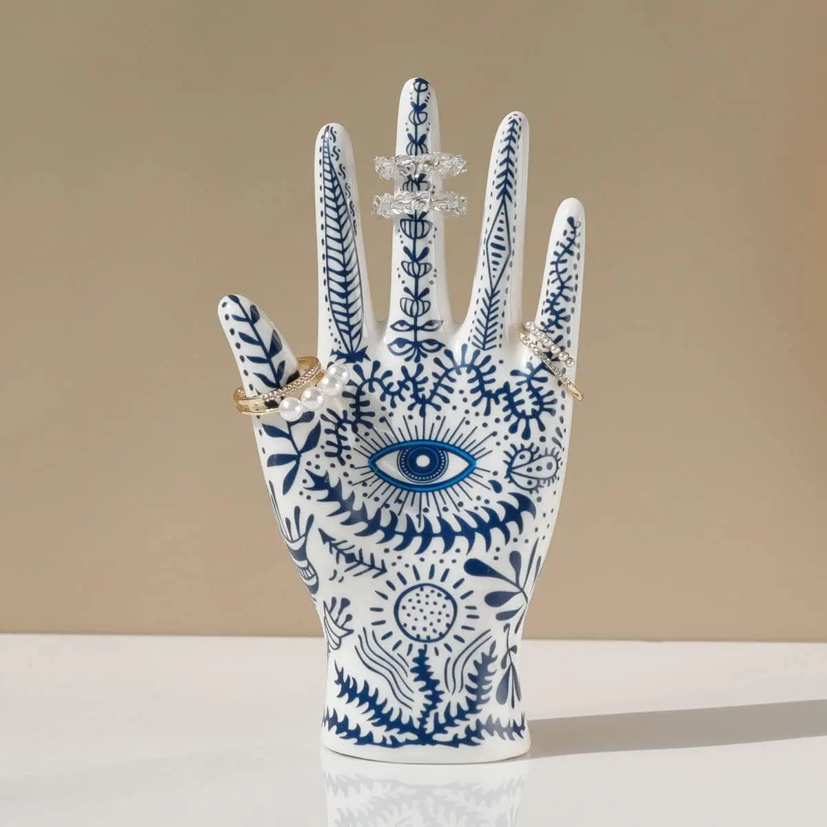 Mystic Eye Ceramic Hand