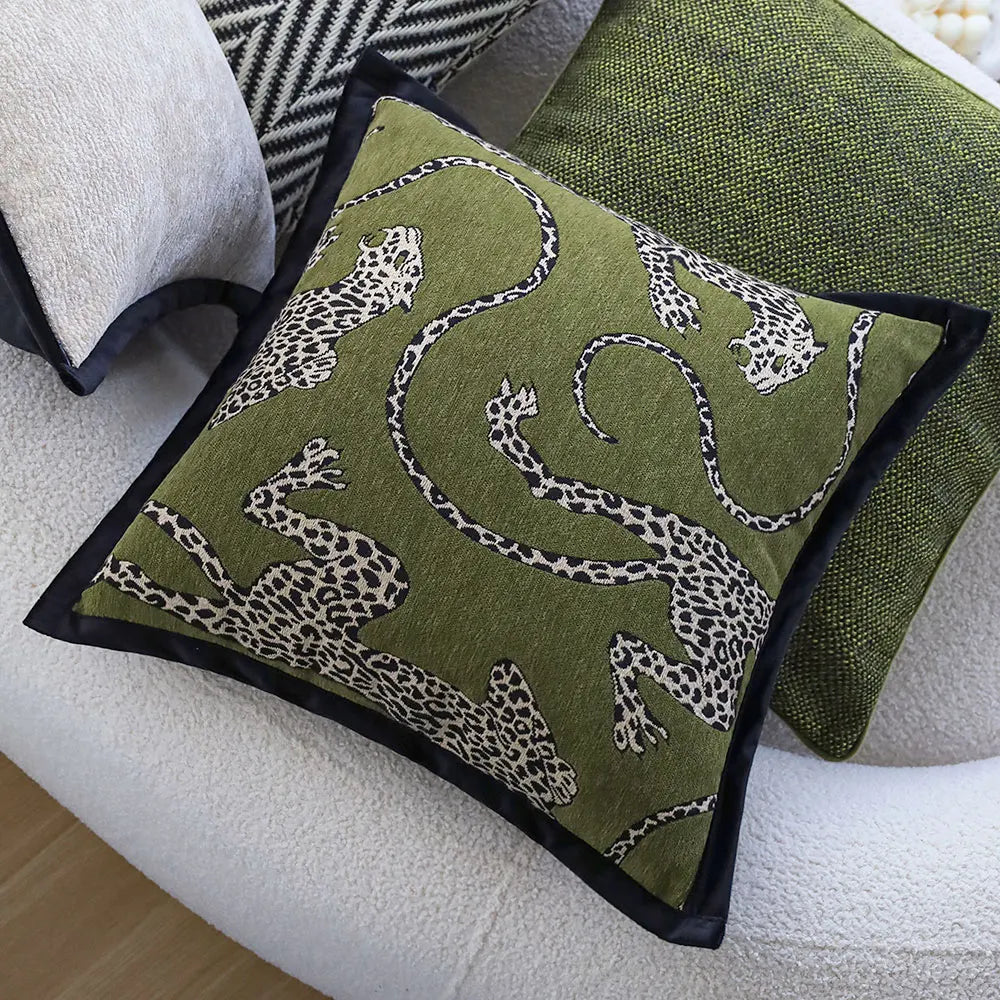 Wild Leopard Cushion Cover
