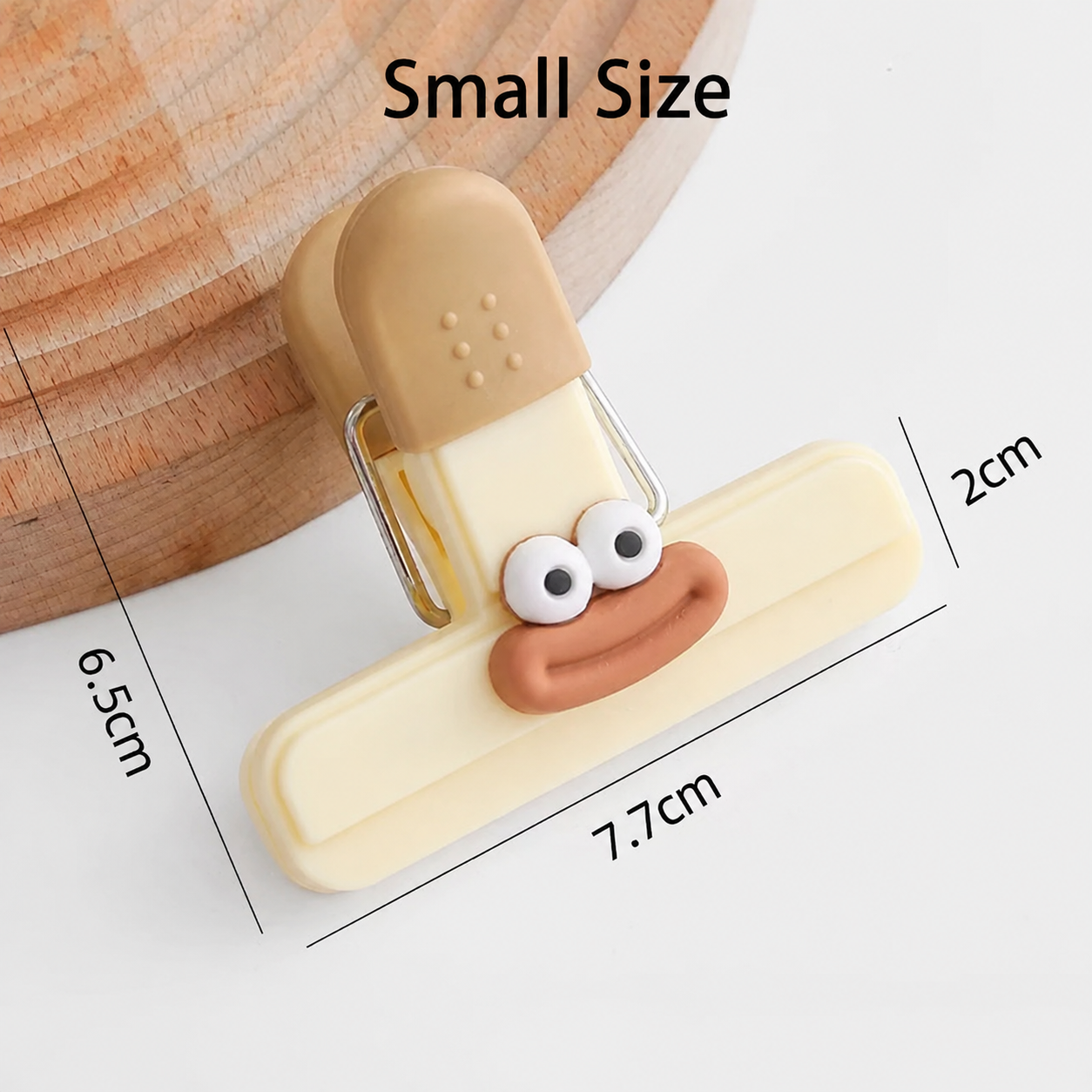 Happy Chappy Bag Clips (3 piece)