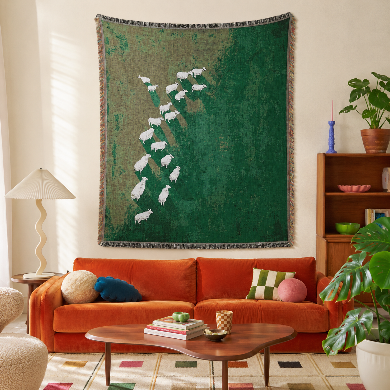 Wandering Flock Tapestry