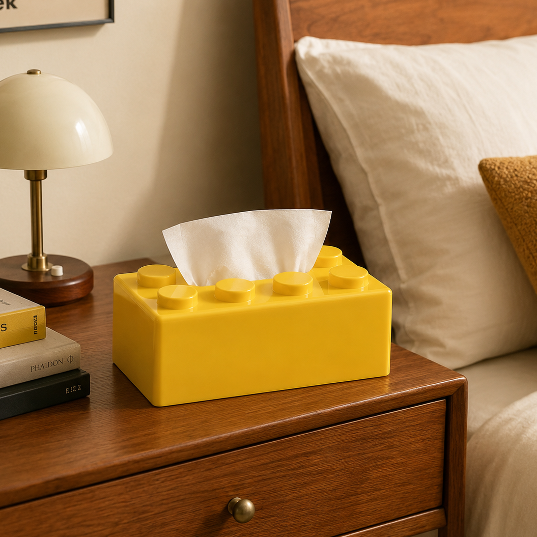 Block Party Tissue Box (6 colours)