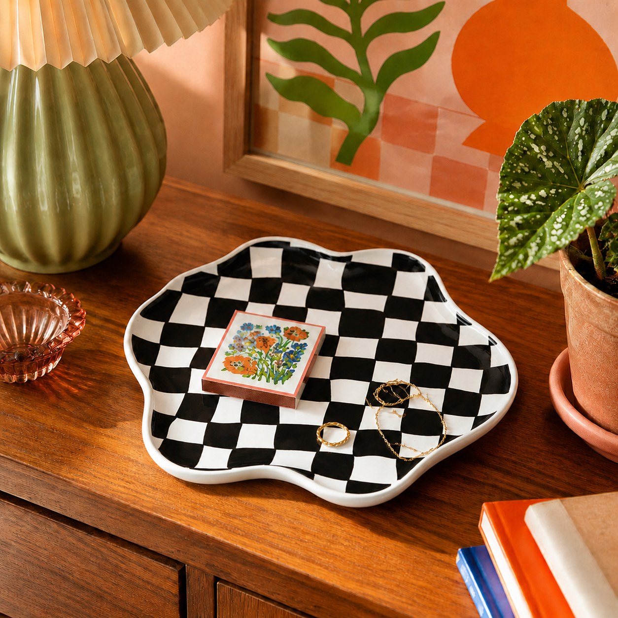 Checkmate Trinket Tray (3 Colours)