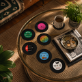 Vinyl Record Coasters