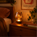 Amber Glow Table Lamp
