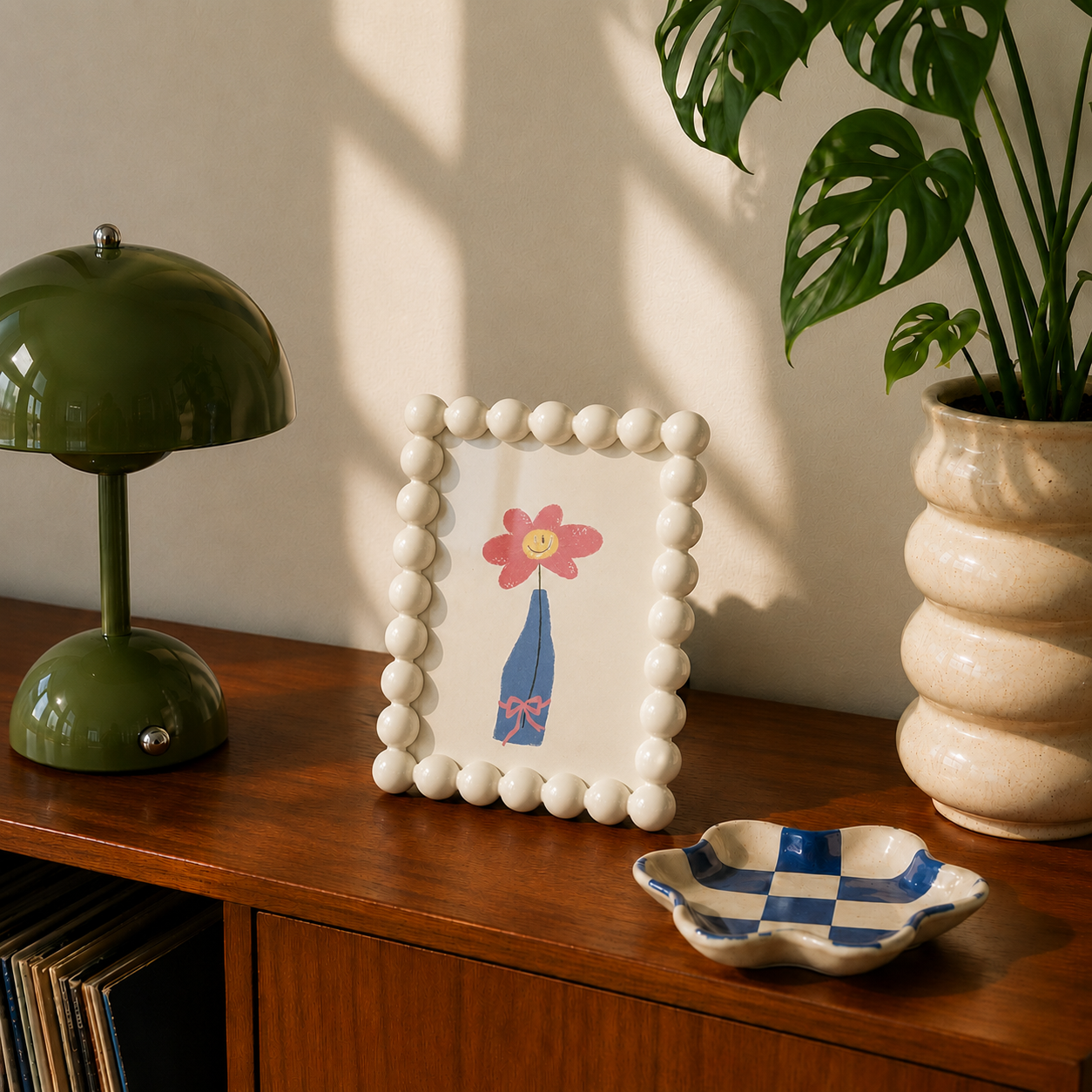 Beaded Photo Frame (4 Colours)