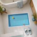 Poolside Rubber Bath Mat