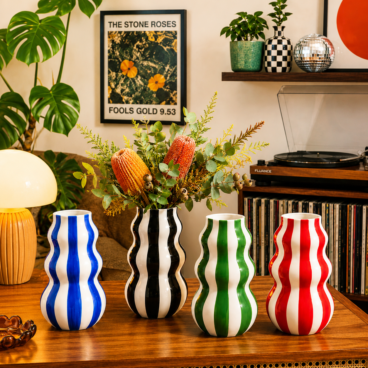 Ripple Vase (4 Colours)