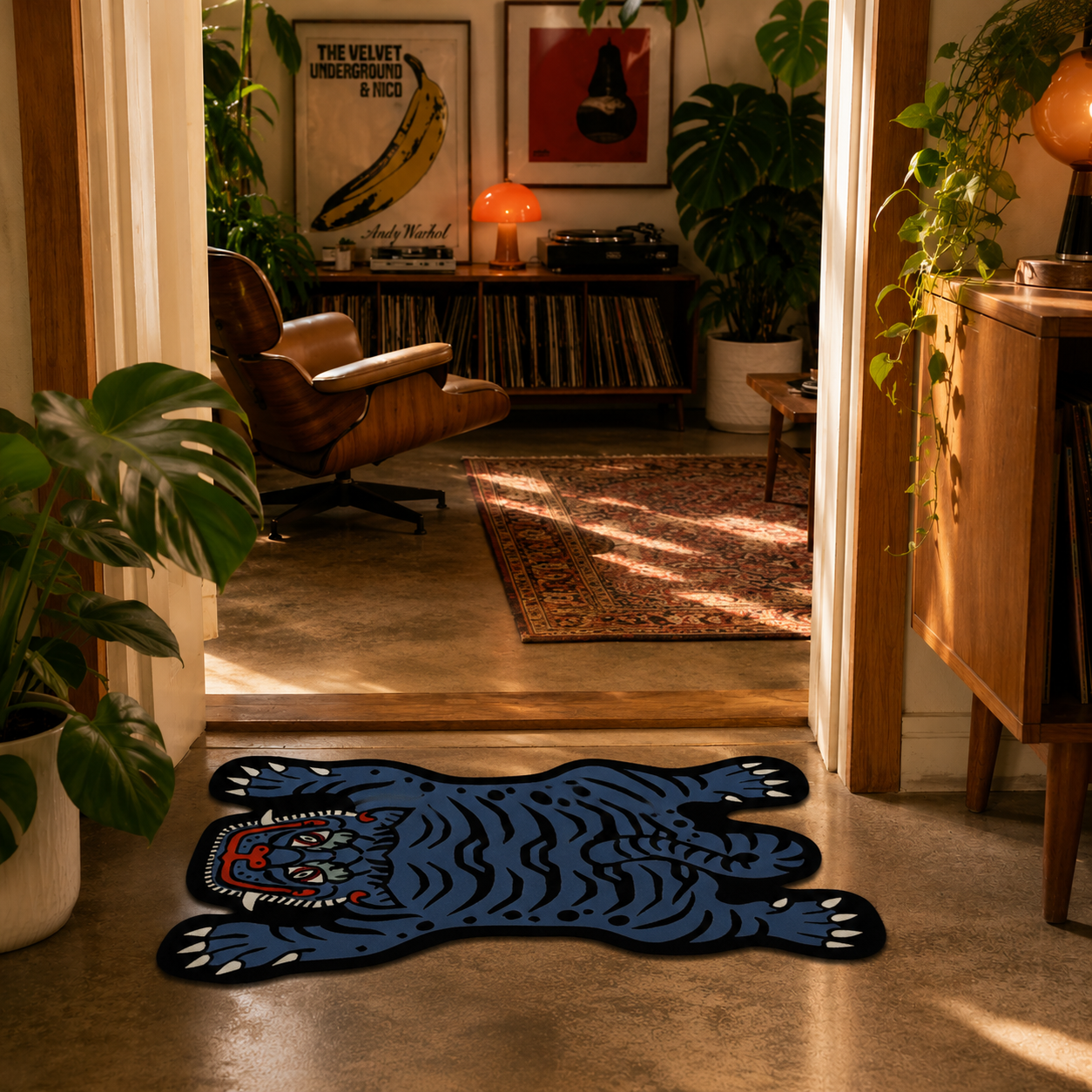 Tiger Statement Rug (4 Colours)