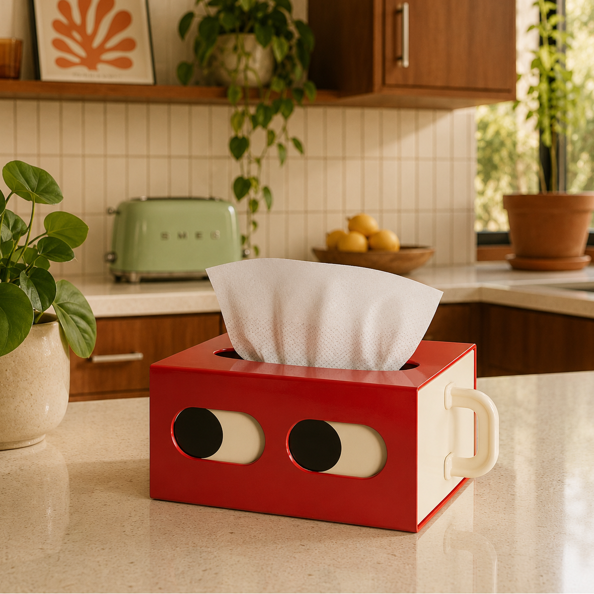 Peekaboo Tissue Box