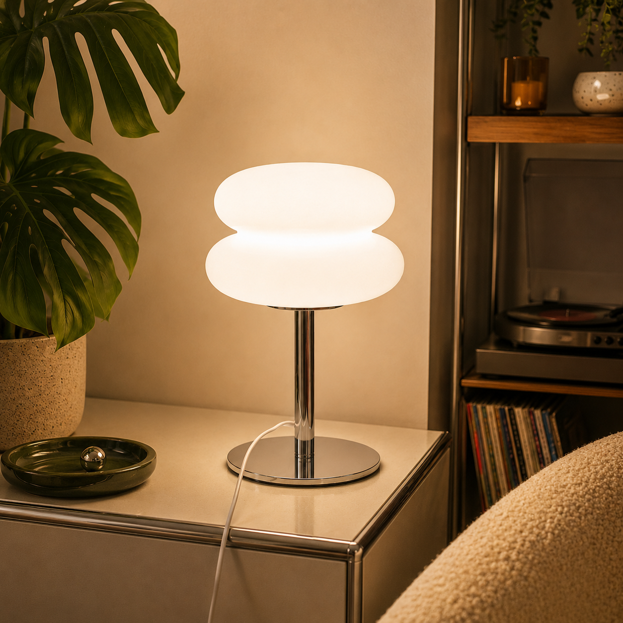 Halo Table Lamp - White