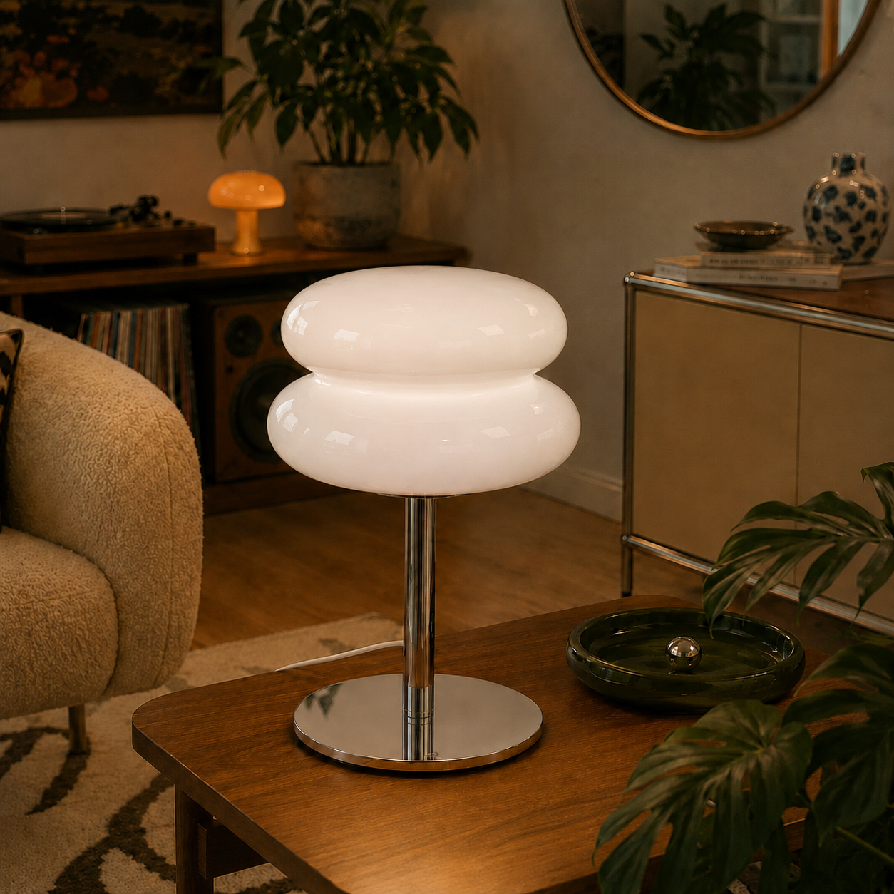 Halo Table Lamp - White
