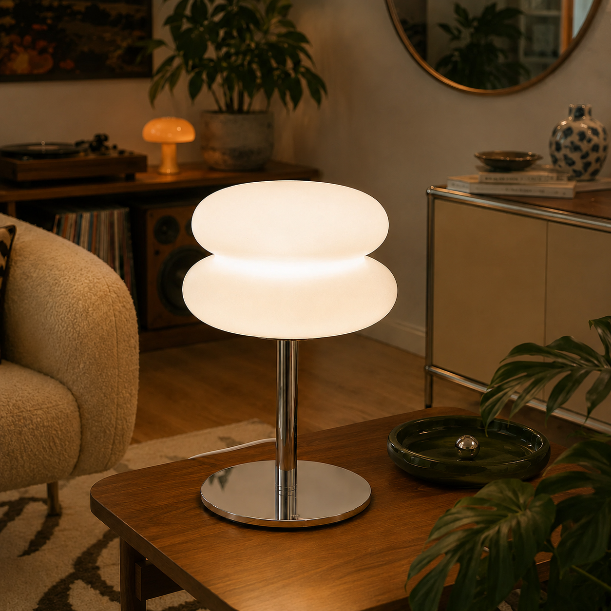 Halo Table Lamp - White