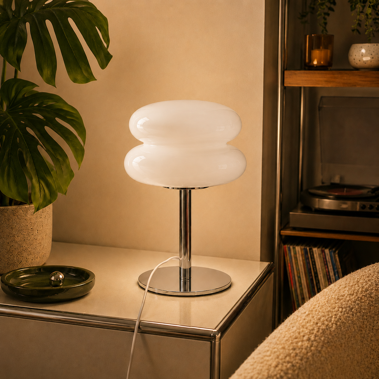 Halo Table Lamp - White